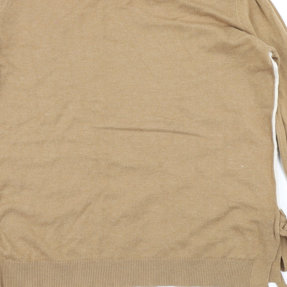 Womens UK Size 10 NEXT Brown Pullover Jumper