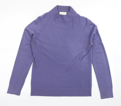 Womens UK Size 10 BHS Purple Pullover Jumper