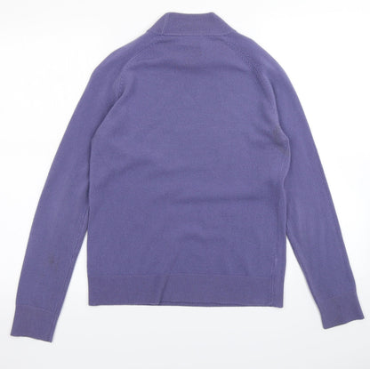 Womens UK Size 10 BHS Purple Pullover Jumper