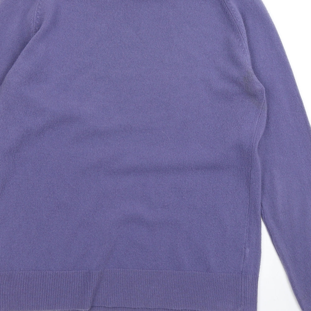 Womens UK Size 10 BHS Purple Pullover Jumper