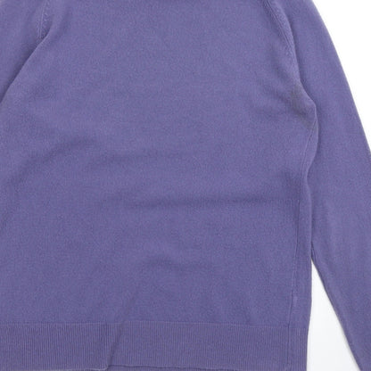 Womens UK Size 10 BHS Purple Pullover Jumper