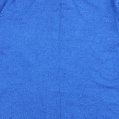 Womens UK Size 14 Red Herring Blue Pullover Jumper