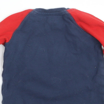 NEXT Baby Blue   Pullover T-Shirt Size 18-24 Months  - Seasonal Christmas Festive Holiday