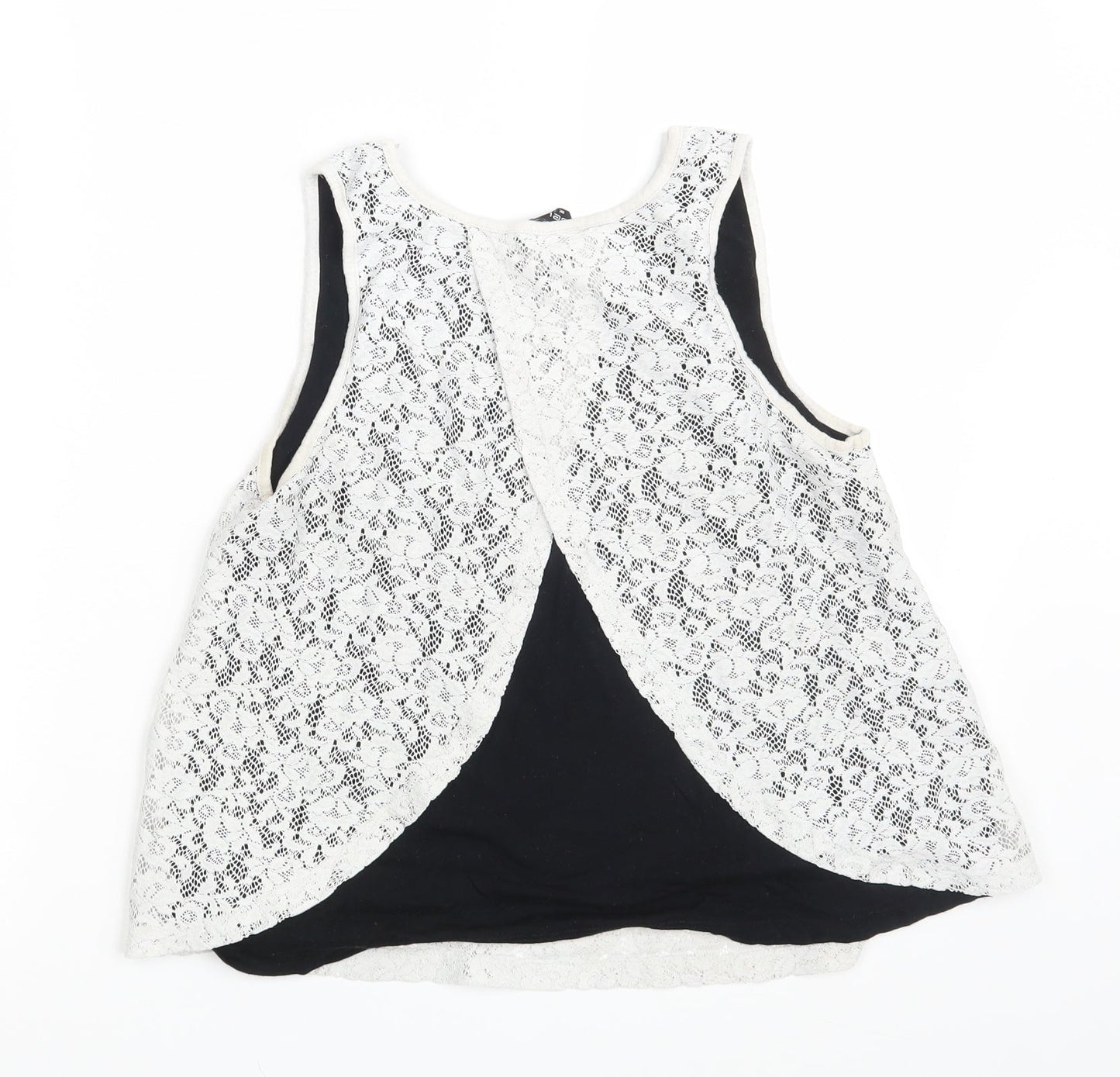 Womens UK Size 12 Select White Basic Tank