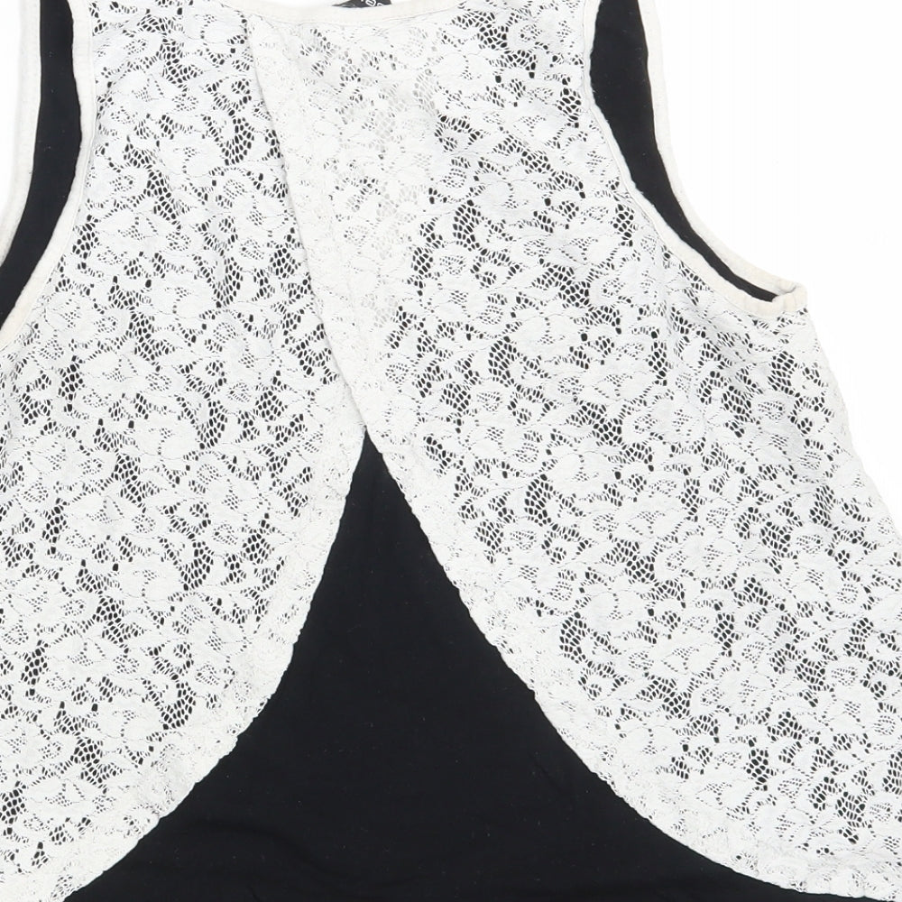 Womens UK Size 12 Select White Basic Tank