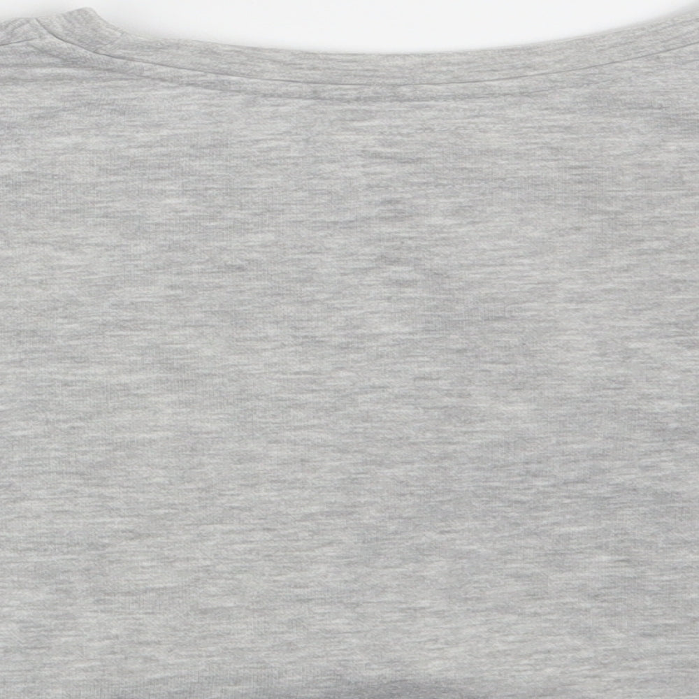 Young Dimension Girls Grey   Pullover Jumper Size 9-10 Years  - Cropped