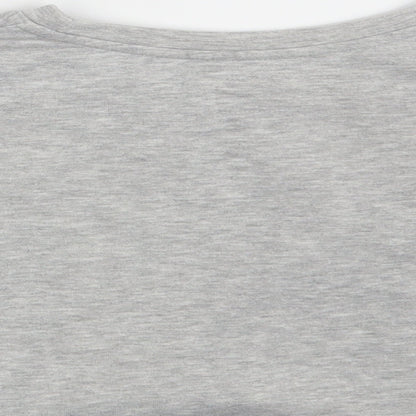 Young Dimension Girls Grey   Pullover Jumper Size 9-10 Years  - Cropped