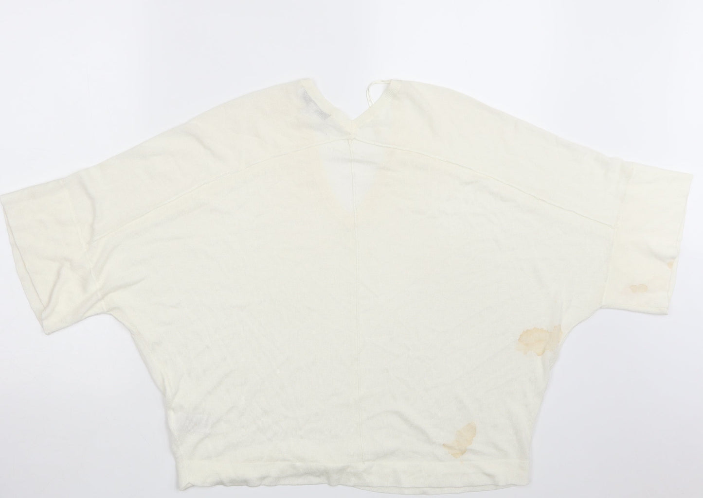 Womens UK Size XS NEXT Ivory Pullover Sweatshirt