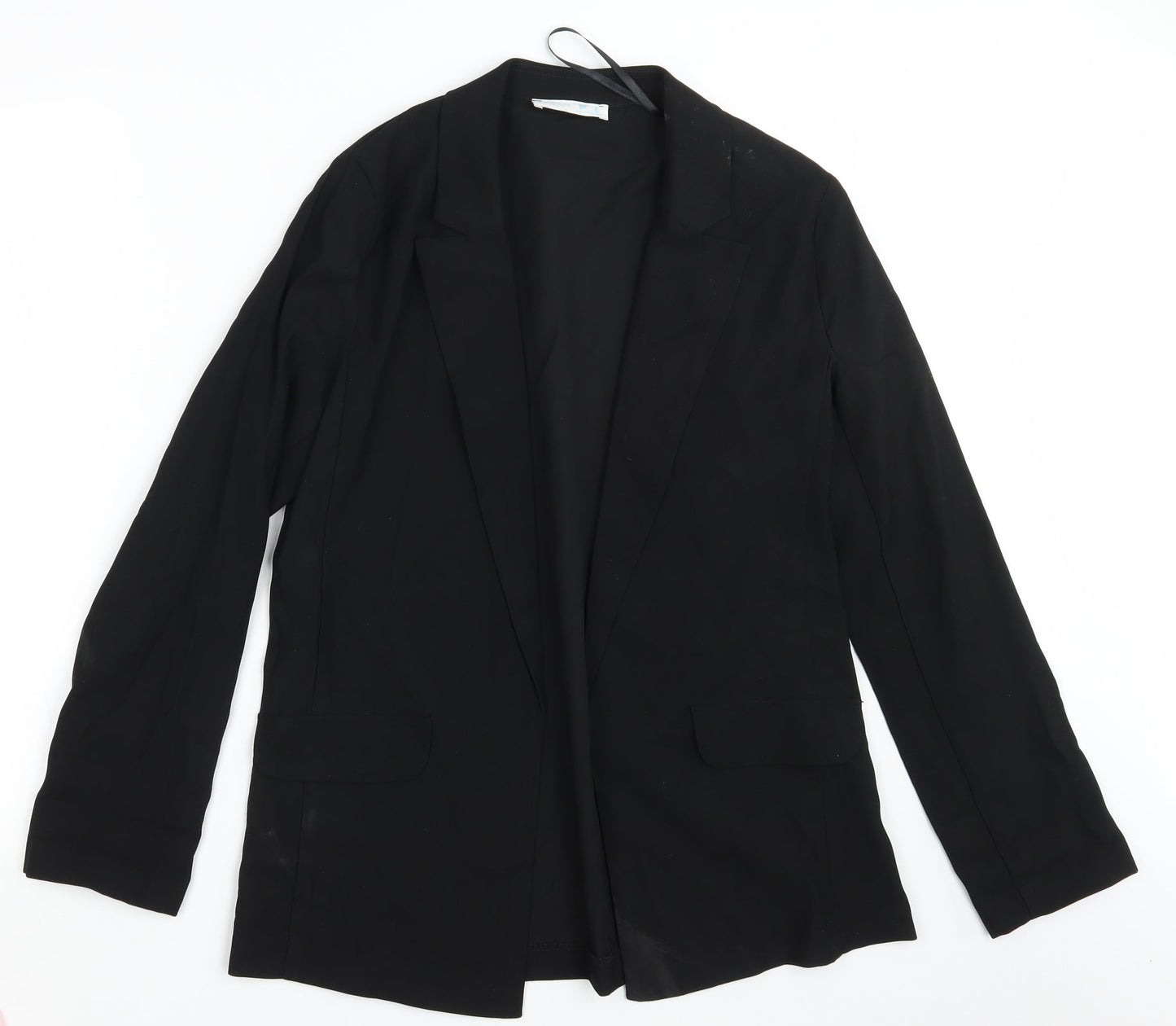 Primark Womens Black   Overcoat Coat Size 6