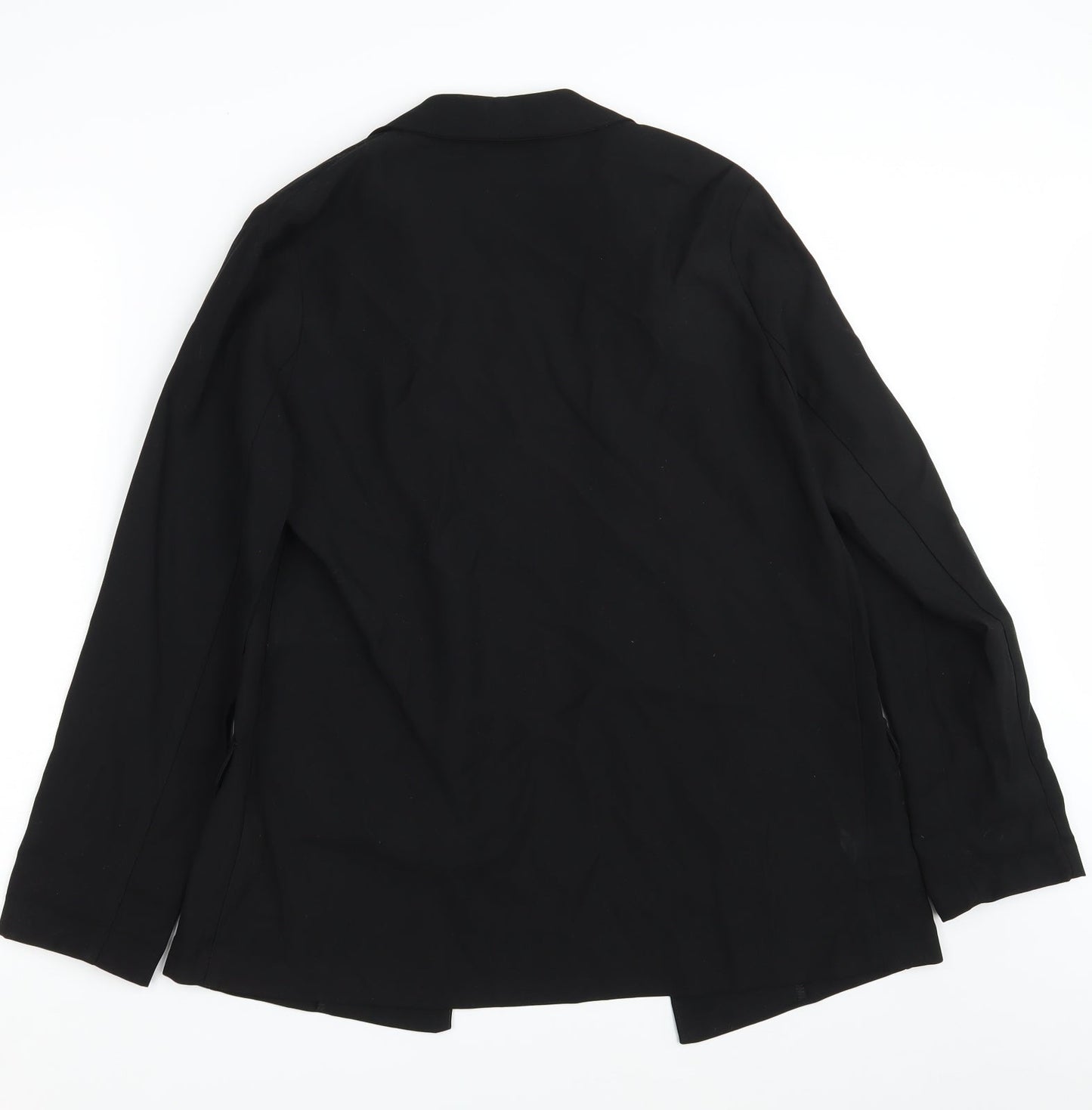 Primark Womens Black   Overcoat Coat Size 6