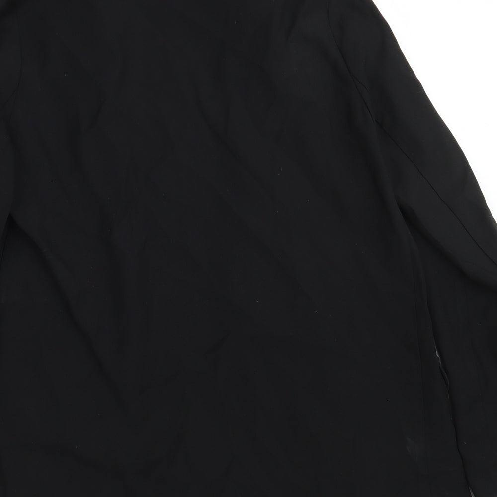 Primark Womens Black   Overcoat Coat Size 6