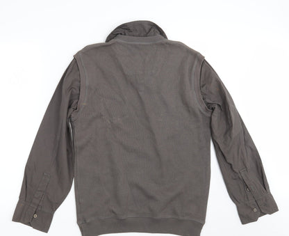 NEXT Mens Brown  Knit Pullover Jumper Size M