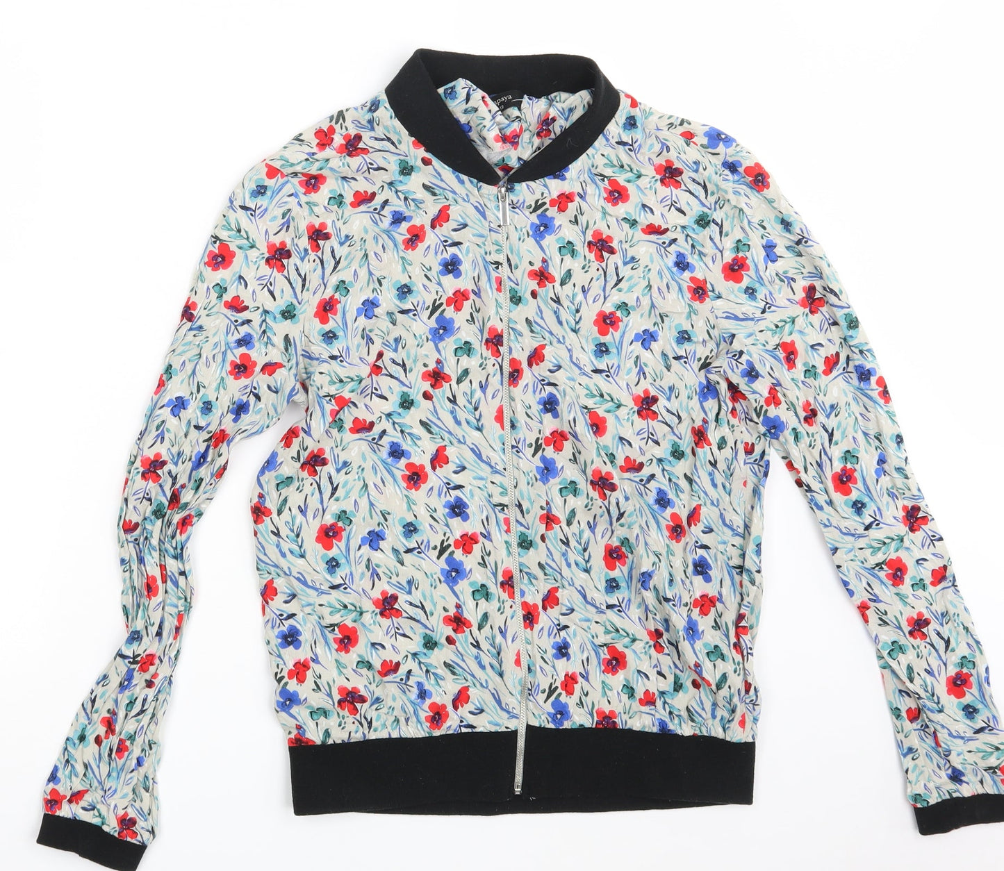 Papaya Womens Multicoloured Floral  Jacket  Size 12