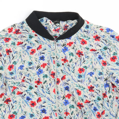 Papaya Womens Multicoloured Floral  Jacket  Size 12