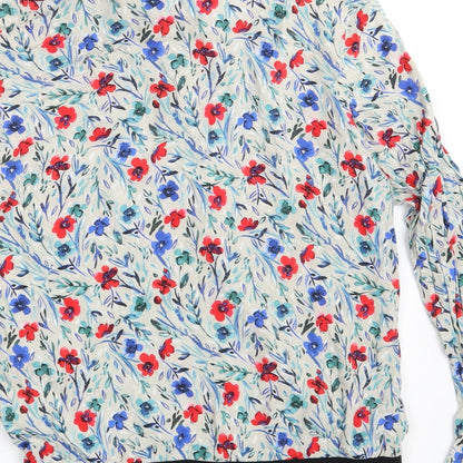 Papaya Womens Multicoloured Floral  Jacket  Size 12