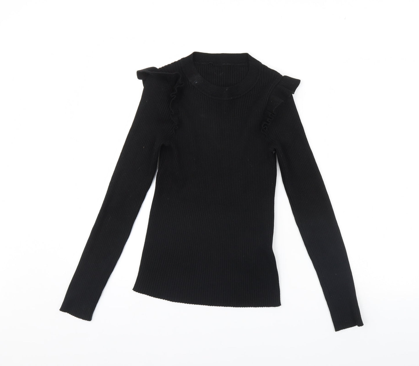 Womens UK Size 12 New Look Black Pullover Jumper