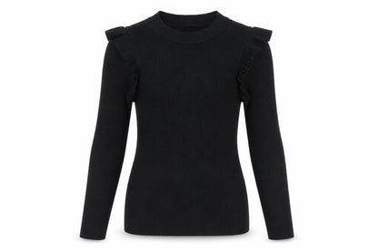 Womens UK Size 12 New Look Black Pullover Jumper