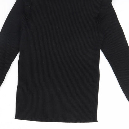 Womens UK Size 12 New Look Black Pullover Jumper