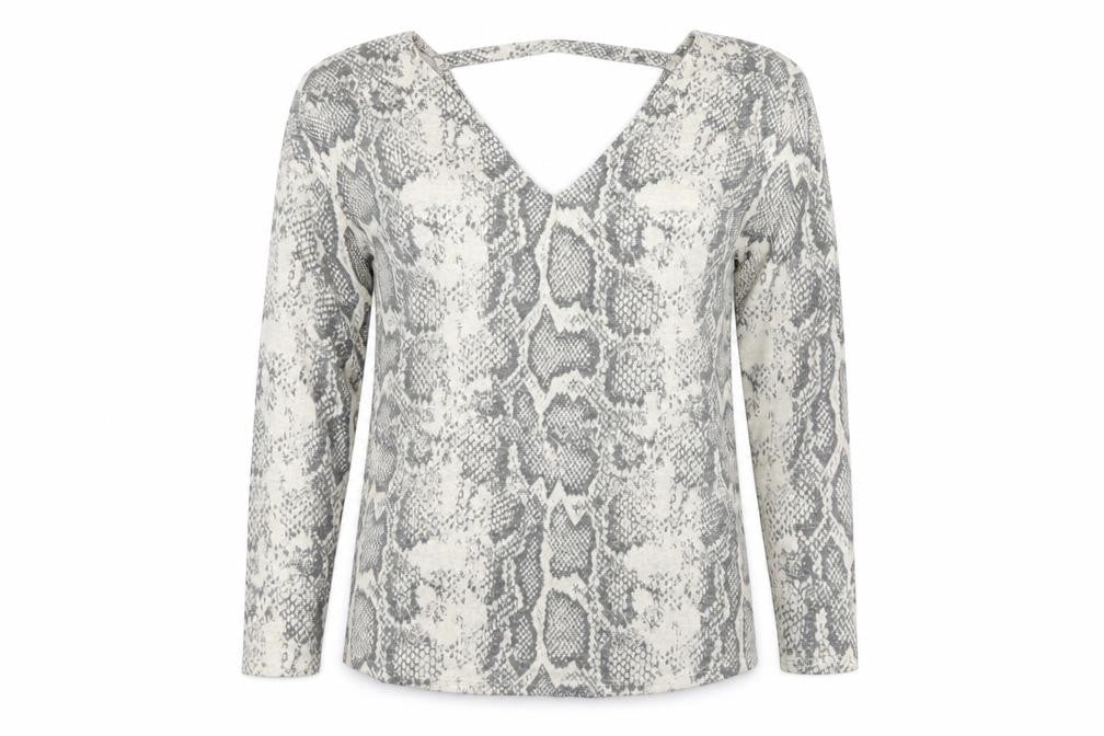 Womens UK Size 10 NEXT Grey Pullover Jumper