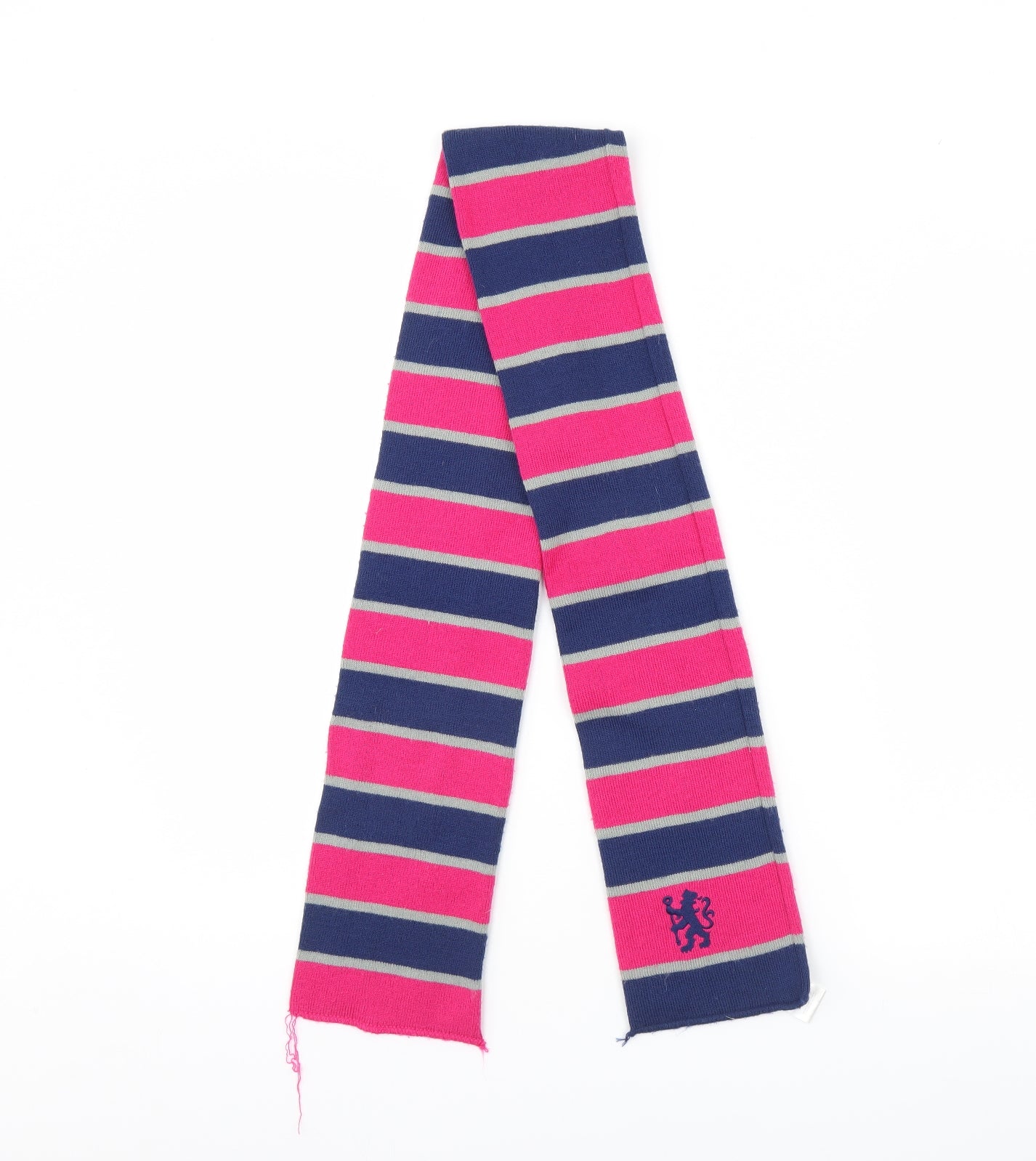 Chelsea FC Womens Pink Striped   Scarf   - Chelsea FC