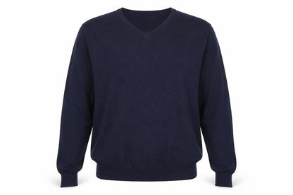 Mens UK Size M Nutmeg Blue Pullover Jumper