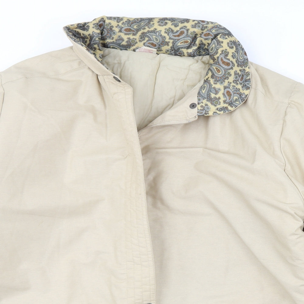 Womens UK Size 18 Preworn Beige Rain Coat