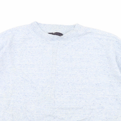 Womens UK Size M M&S Blue Pullover Jumper