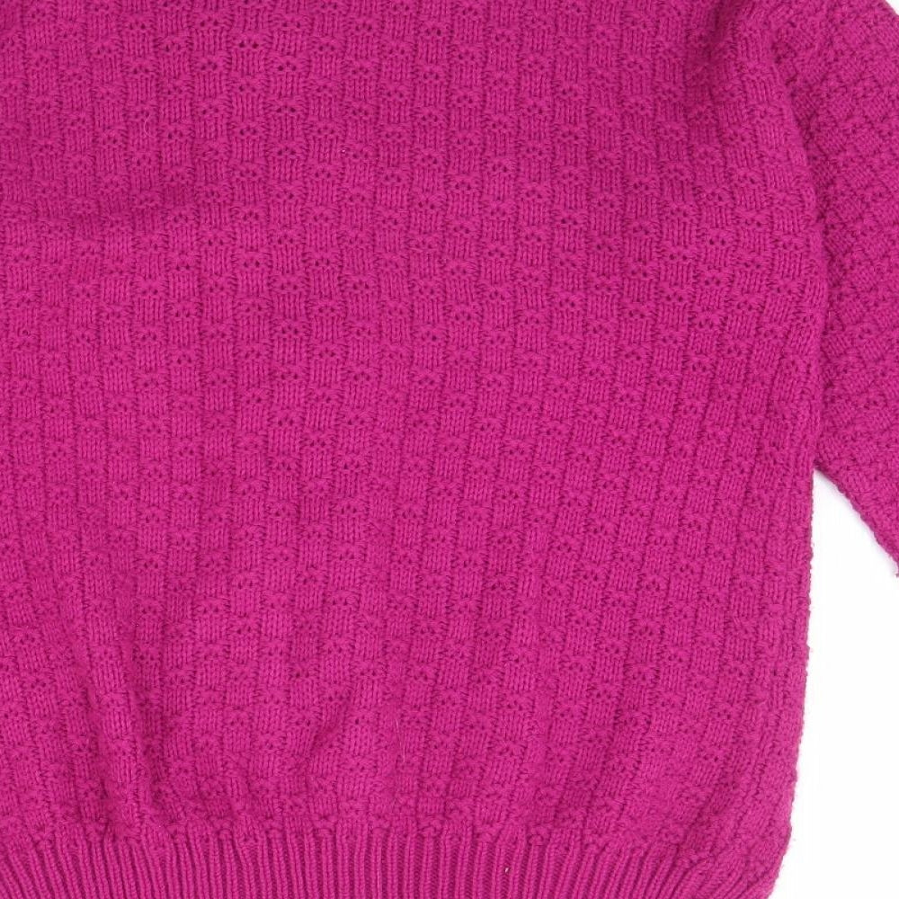 IMight Womens Pink   Cardigan Jumper Size S