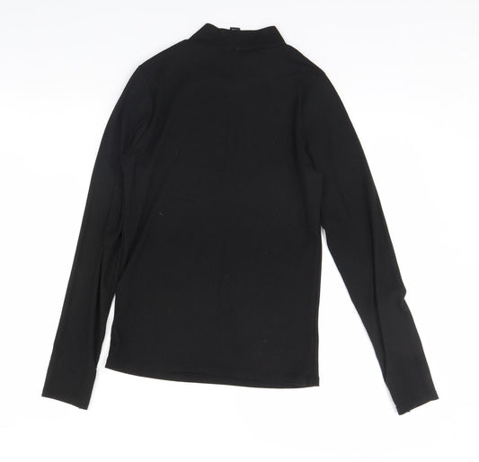 Womens UK Size 12 New Look Black Pullover Jumper