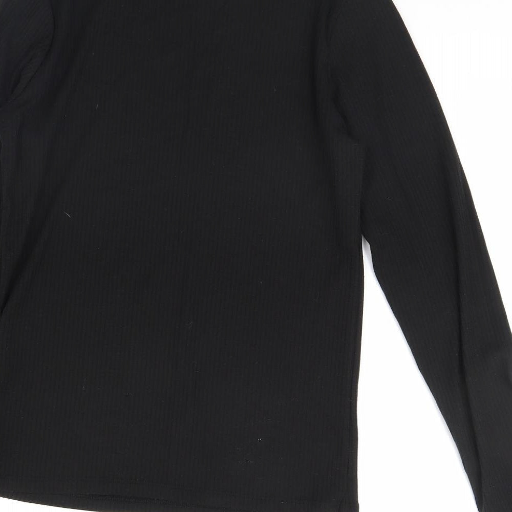 Womens UK Size 12 New Look Black Pullover Jumper