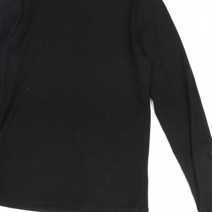 Womens UK Size 12 New Look Black Pullover Jumper