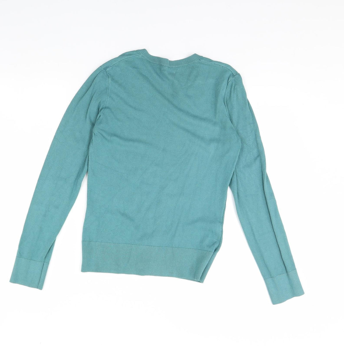 Back view of mexy women’s green jumper, size S