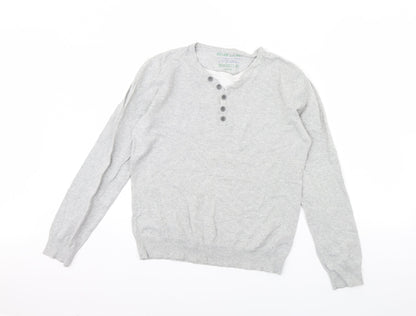 River Island Mens Grey   Pullover Jumper Size M