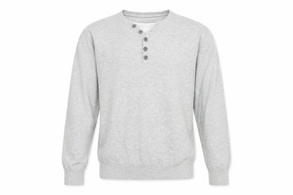 Mens UK Size M River Island Grey Pullover Jumper