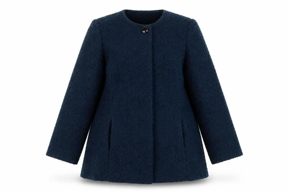 Womens UK Size 14 BHS Green Overcoat