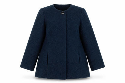 Womens UK Size 14 BHS Green Overcoat