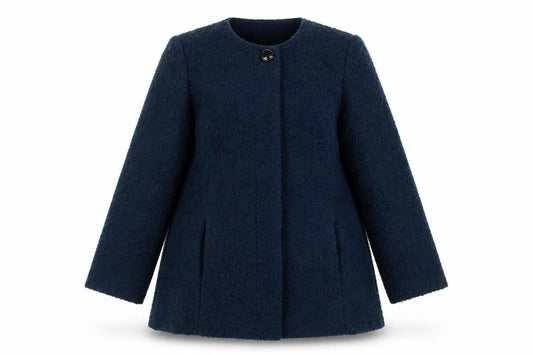 Womens UK Size 14 BHS Green Overcoat