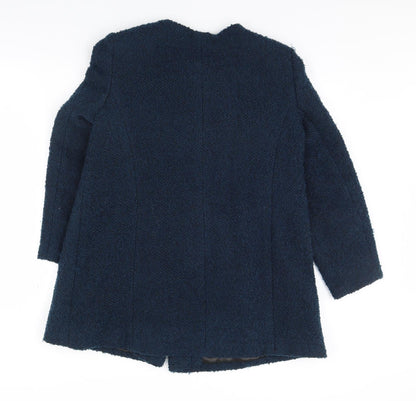 Womens UK Size 14 BHS Green Overcoat