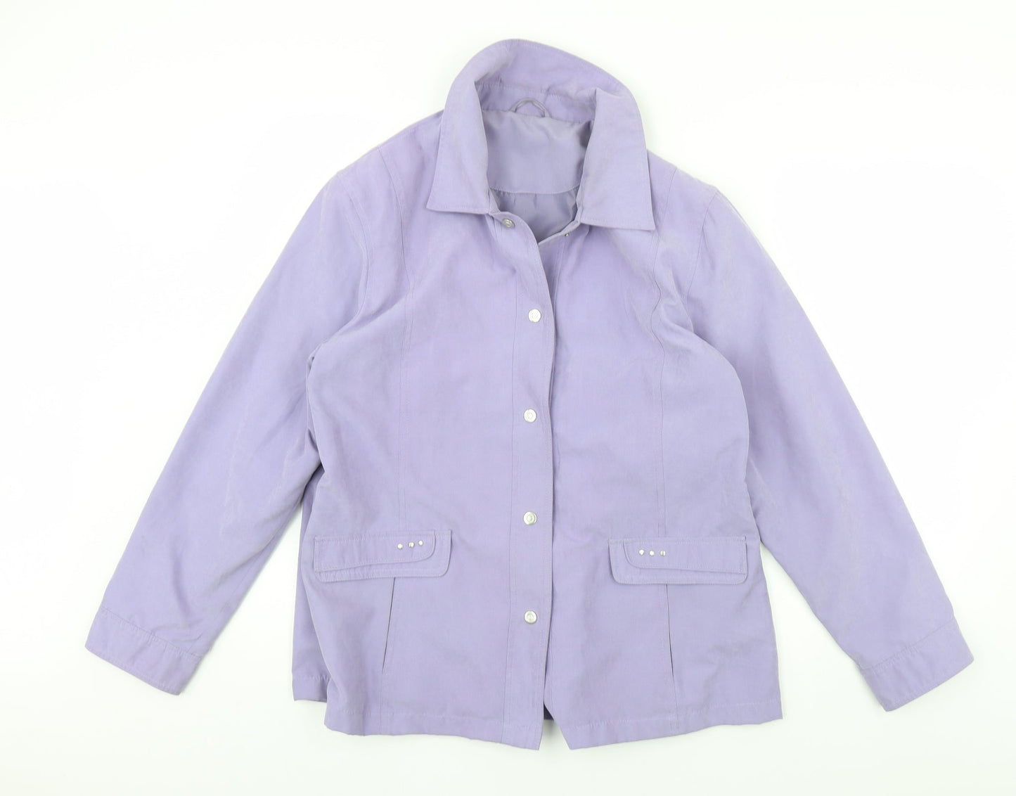 Womens UK Size 16 Preworn Purple Jacket