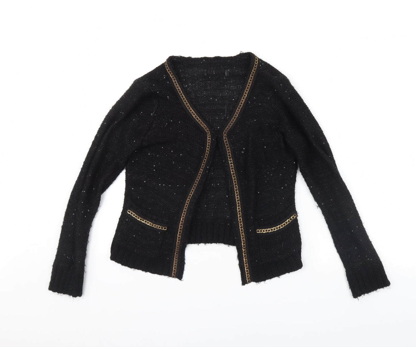 Womens UK Size 8 Select Black Cape Jumper