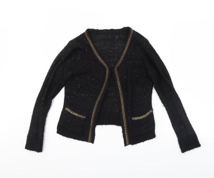 Womens UK Size 8 Select Black Cape Jumper