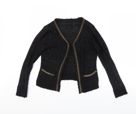 Womens UK Size 8 Select Black Cape Jumper