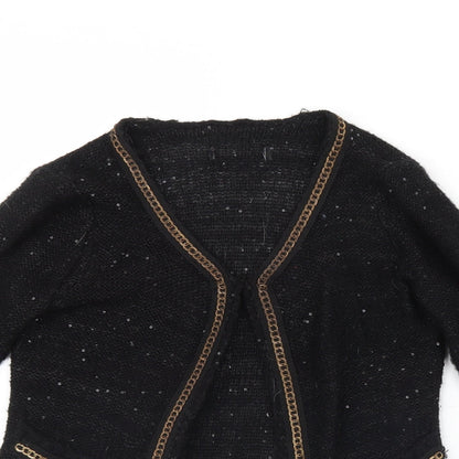 Womens UK Size 8 Select Black Cape Jumper