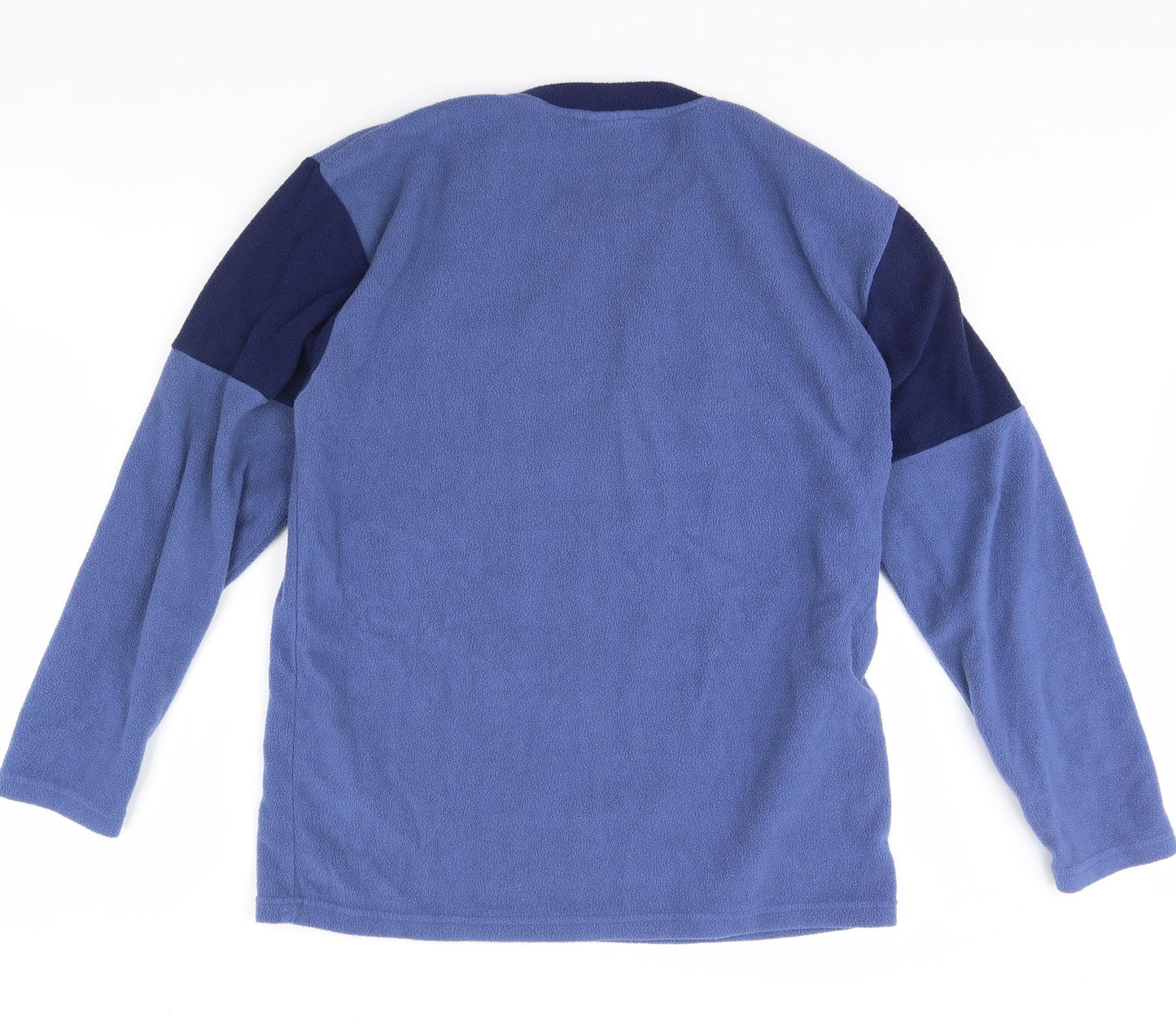 Harvery james Mens Blue  Fleece Pullover Jumper Size L