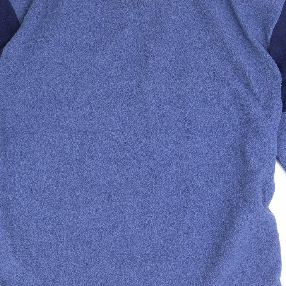 Harvery james Mens Blue  Fleece Pullover Jumper Size L