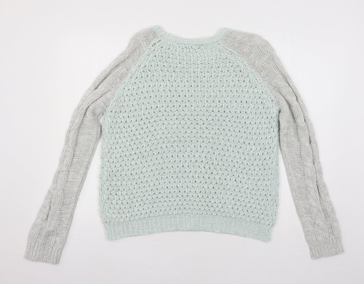Womens UK Size 16 Dorothy Perkins Green Pullover Jumper