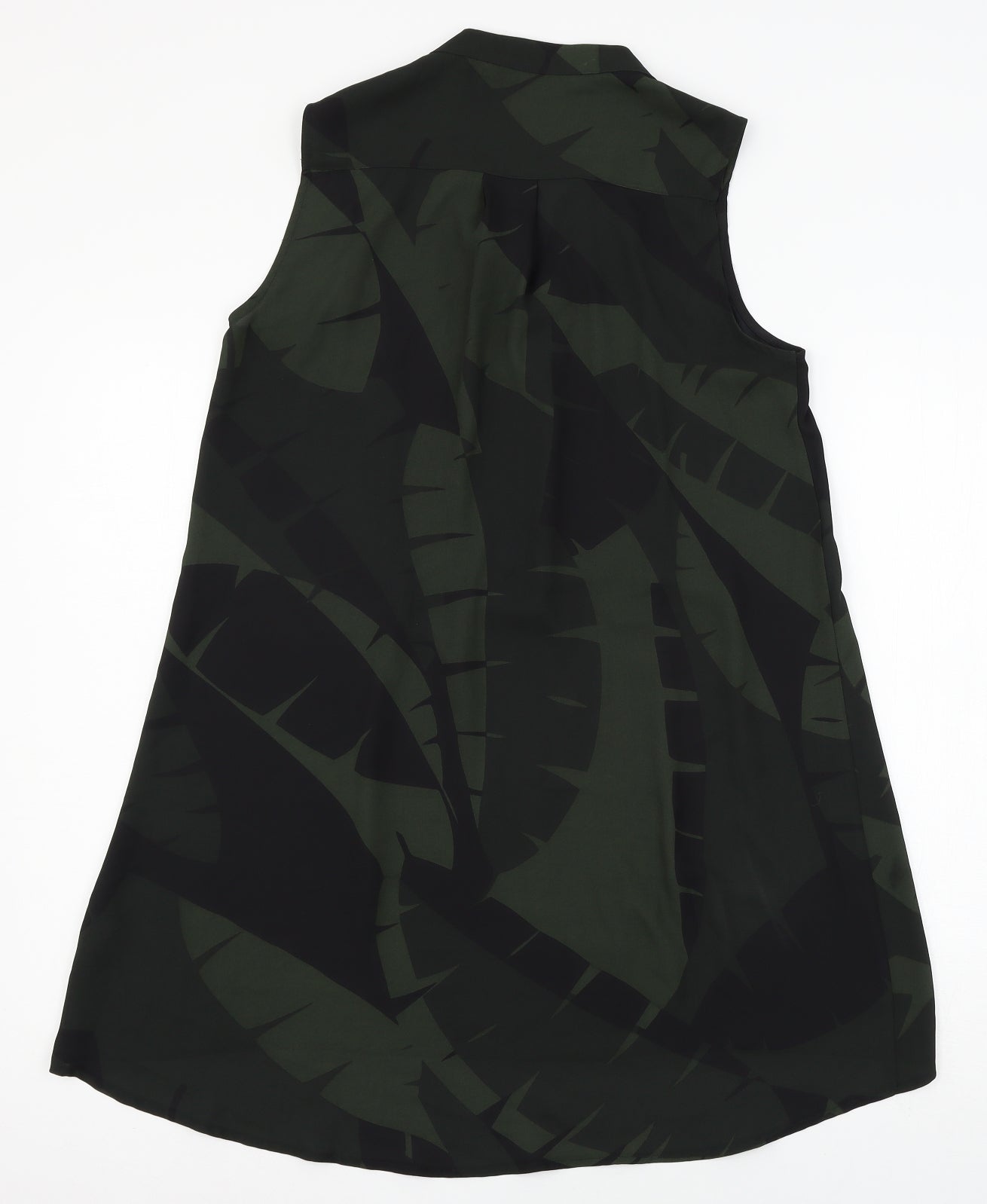 Womens UK Size 8 Principles Green Basic Blouse