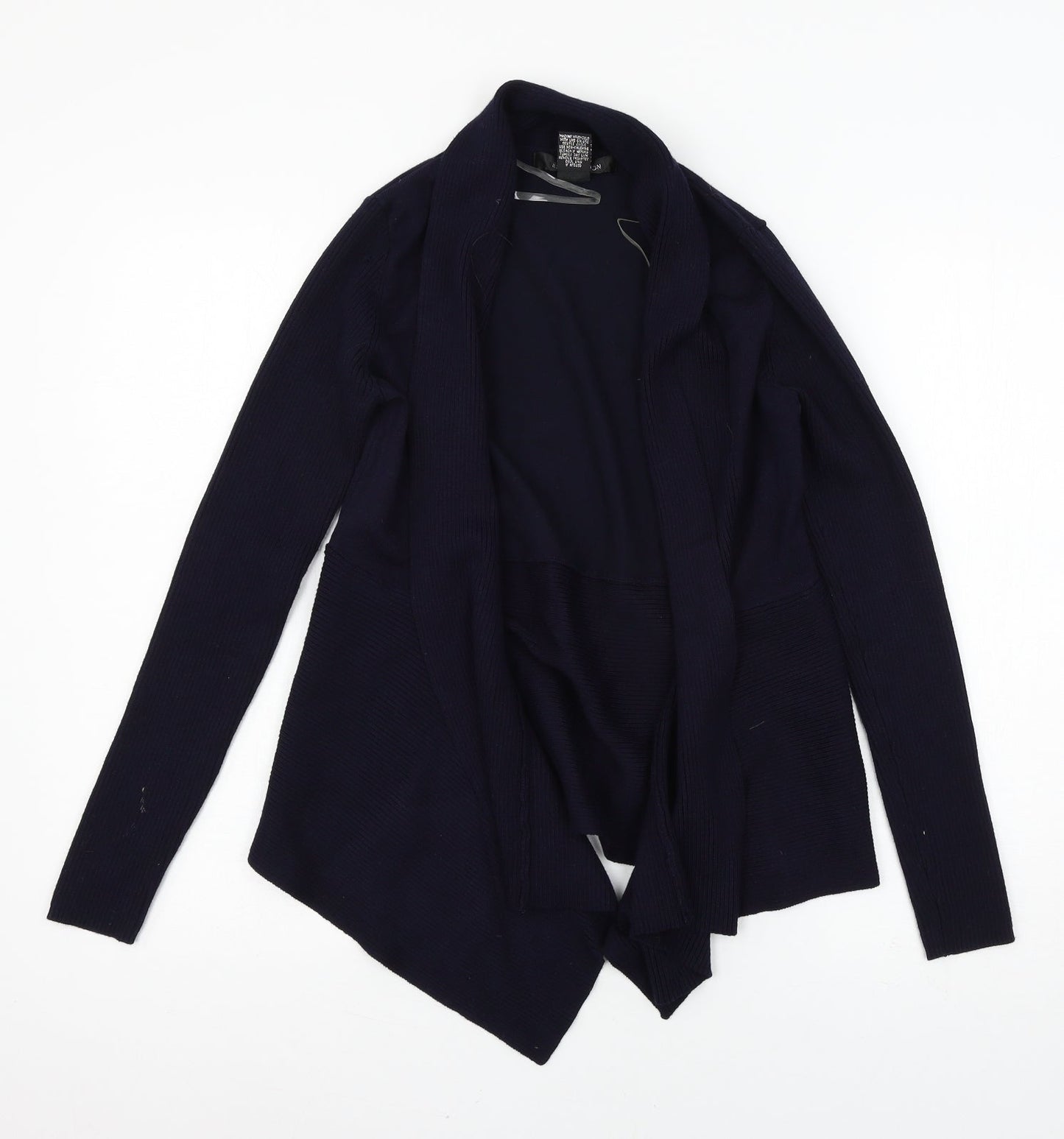 89th & Madison Womens Blue  Knit Cardigan Jumper Size 8