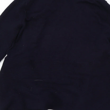 89th & Madison Womens Blue  Knit Cardigan Jumper Size 8