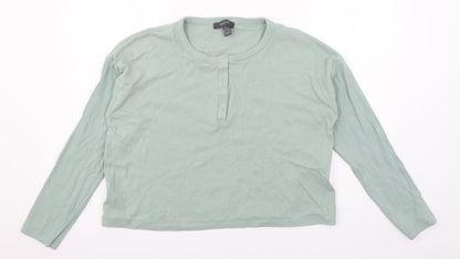 Primark Womens Green  Jersey Basic T-Shirt Size 10